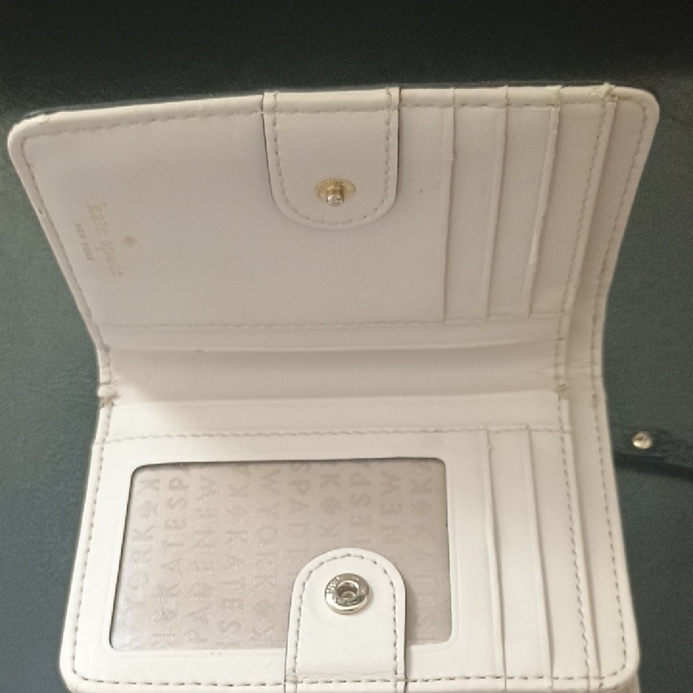 Kate Spade Black and Cream Tote with Wallet - Picture 8 of 16